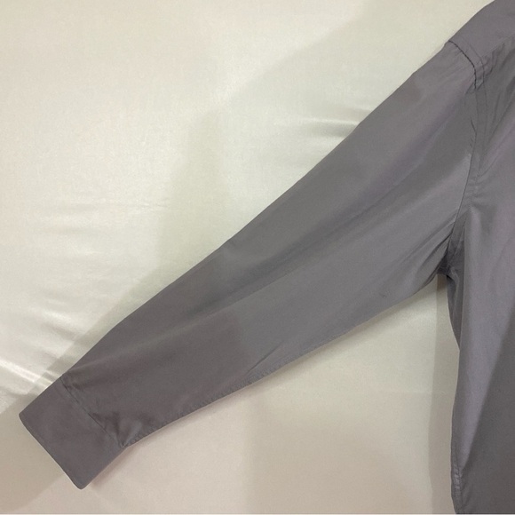 Soul Of London Men's Large Gray Modern Fit Button Down Long Sleeve Dress Shirt - Picture 3 of 13